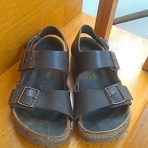 Unsex Brown Birkenstock Sandels Size 39